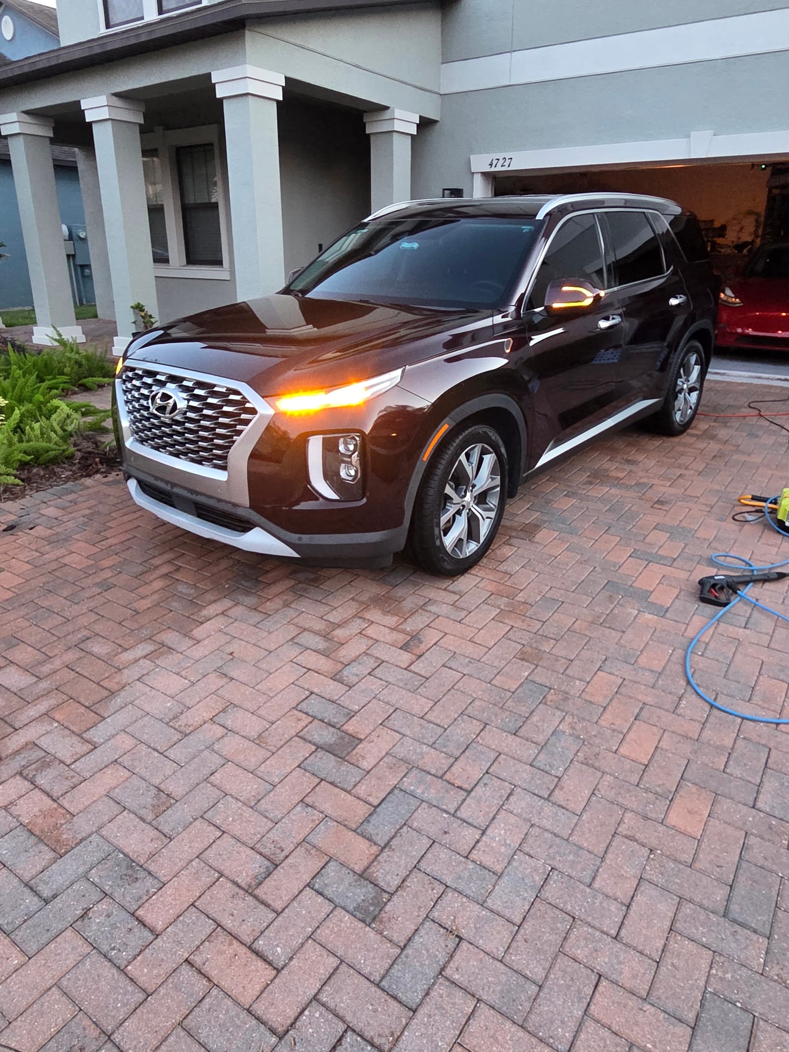 Black Hyundai Palisade after a detail, GG Detailing