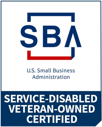 U.S. Small Business Administration Service-Disabled Veteran-Owned Certified logo