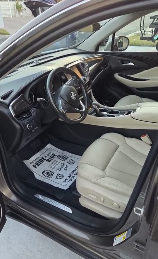 Buick interior after a detail, GG Detailing