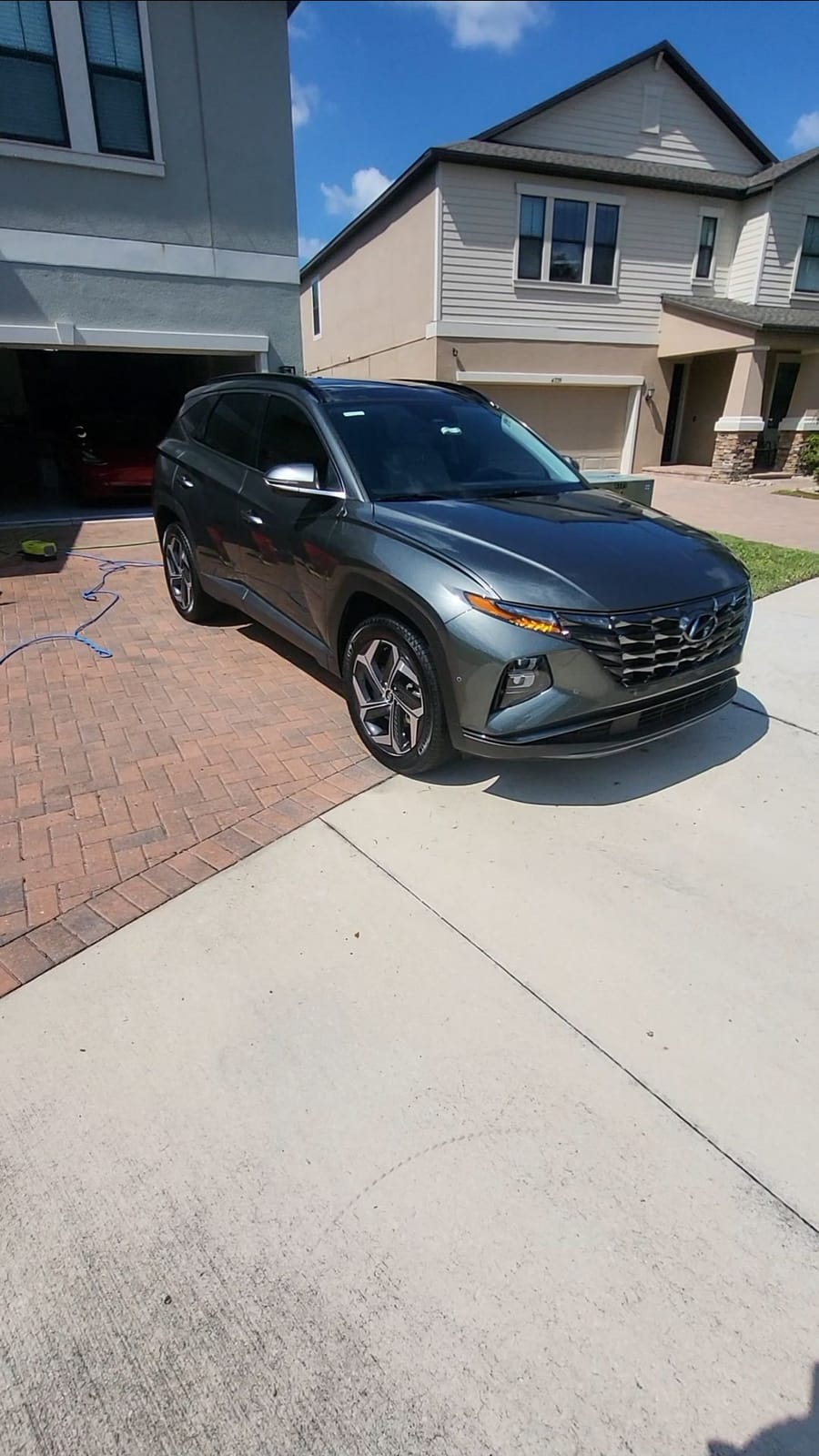 Gray Hyundai SUV after a detail, GG Detailing